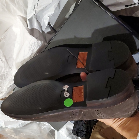 Sz 12D $845 Allen Edmonds derby shoes - Picture 4 of 7